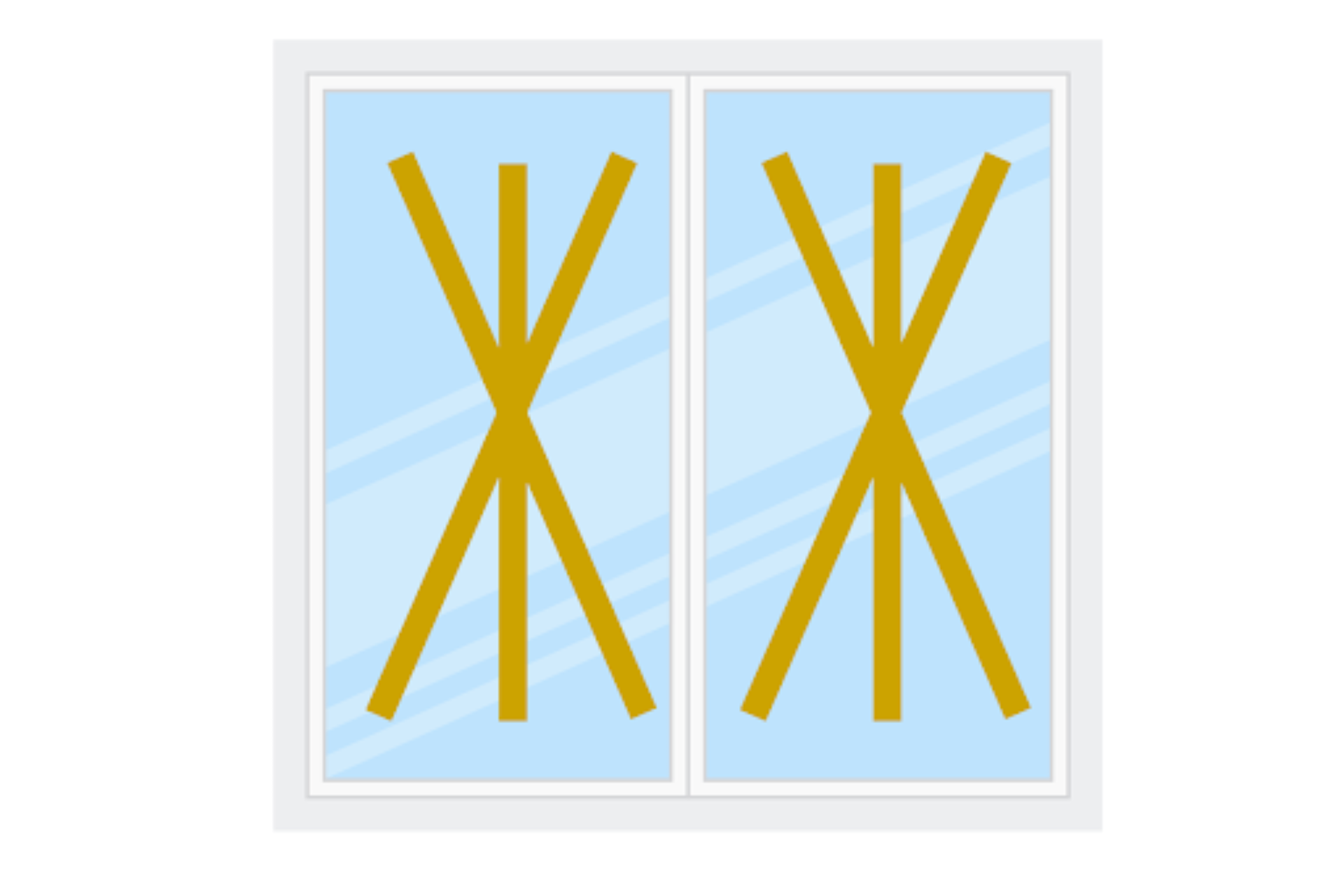 養生テープやガムテープを貼る