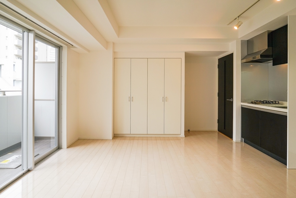 アパートの部屋