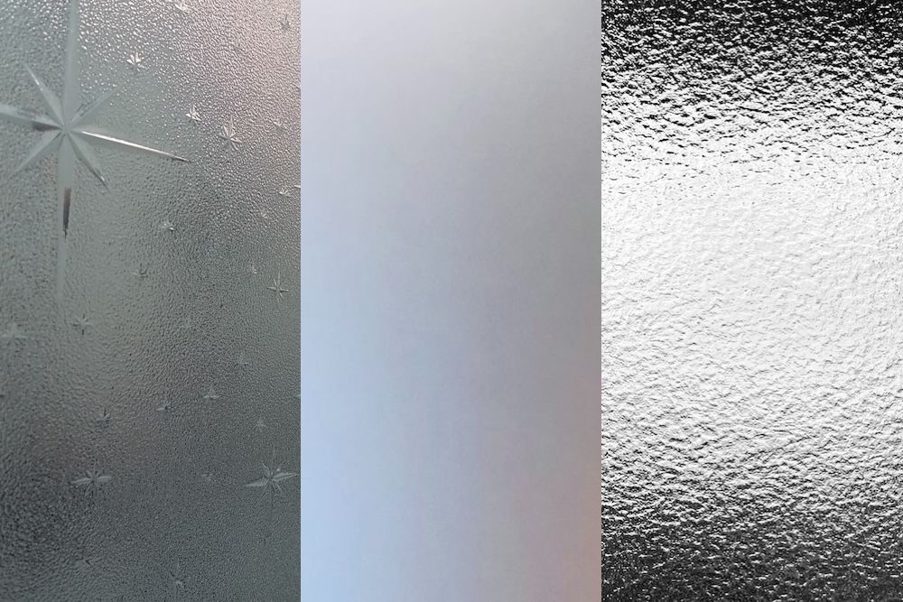 すりガラスの種類