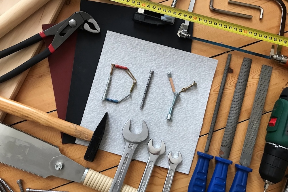 DIYの文字