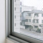 網入りガラス
